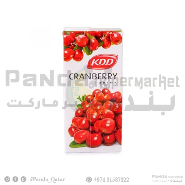 KDD Cranberry Juice 1 Ltr