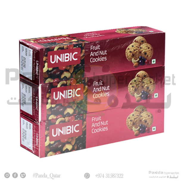 Unibic Fruit & Nut Cookies 150gx3pcs