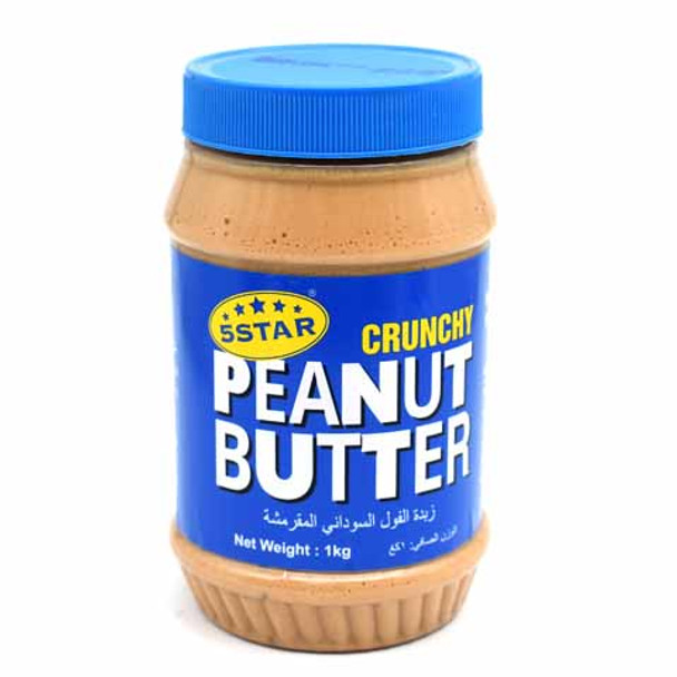 5 Star Crunchy Peanuts Butter 1Kg