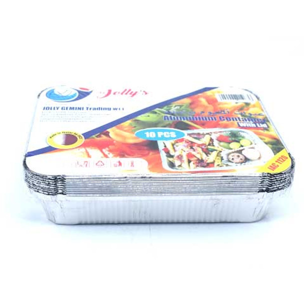 Jollys Aluminium Container Jac1120 10Pcs