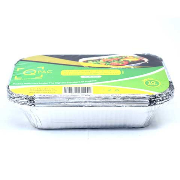 Q Pac Aluminium Container 8368 10s