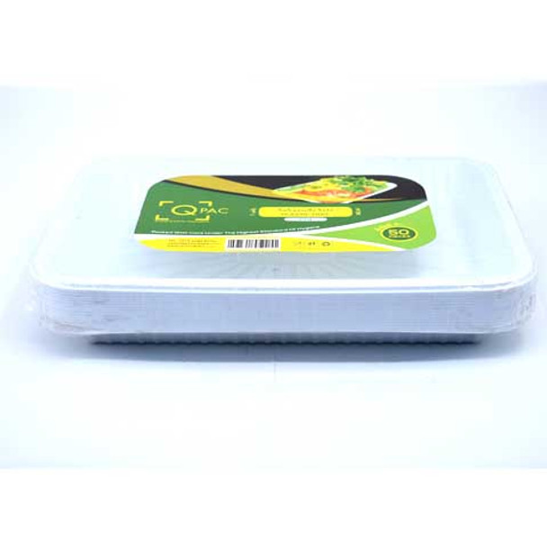 Q Pac Plastic Tray  No.4 50s