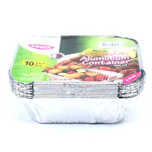 V-Pack Alu Container A8342 - 10pcs