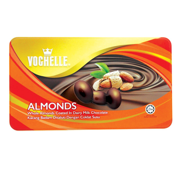 Vochelle Gift Covered Almond 380Gm Tin
