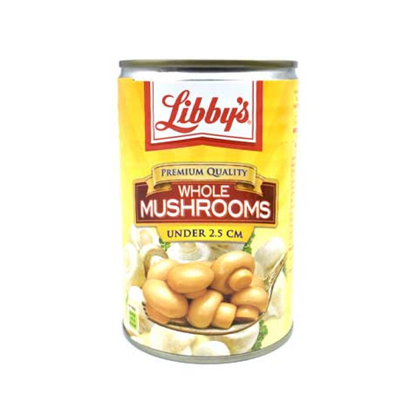 Libbys Mushroom Wholes 400gm