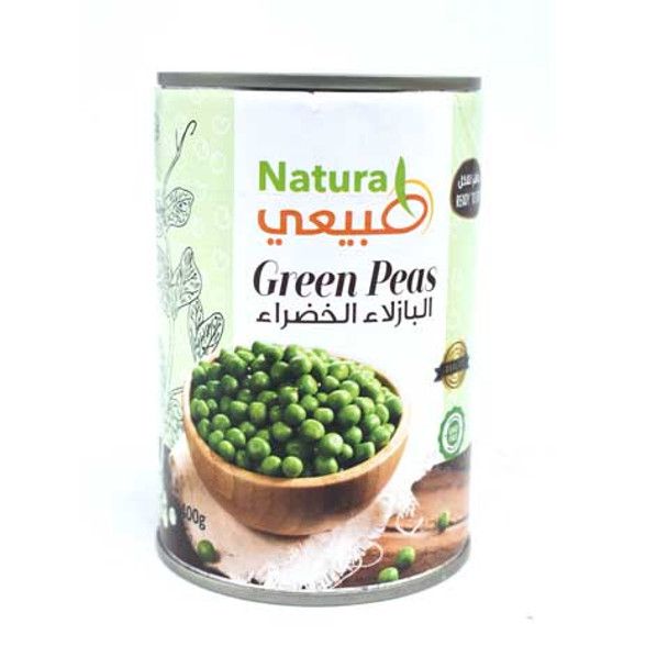 Natural RTE Canned Green Peas 400g
