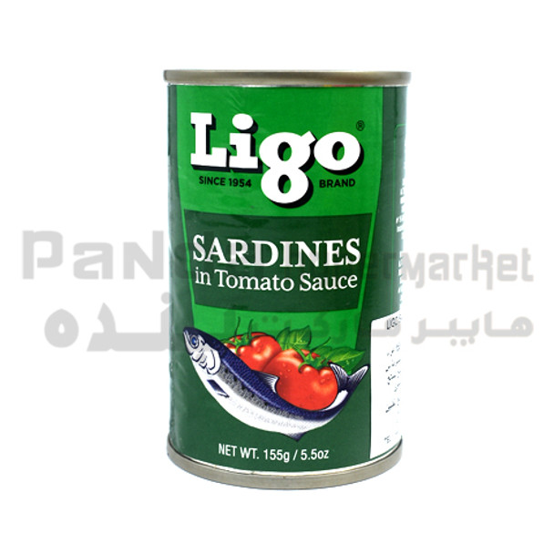Ligo Sardines in Tomato  Sauce - Regular-155gm