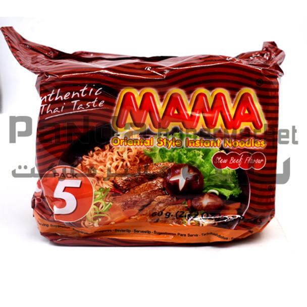 Mama Noodles Stew Beef 60gmX5