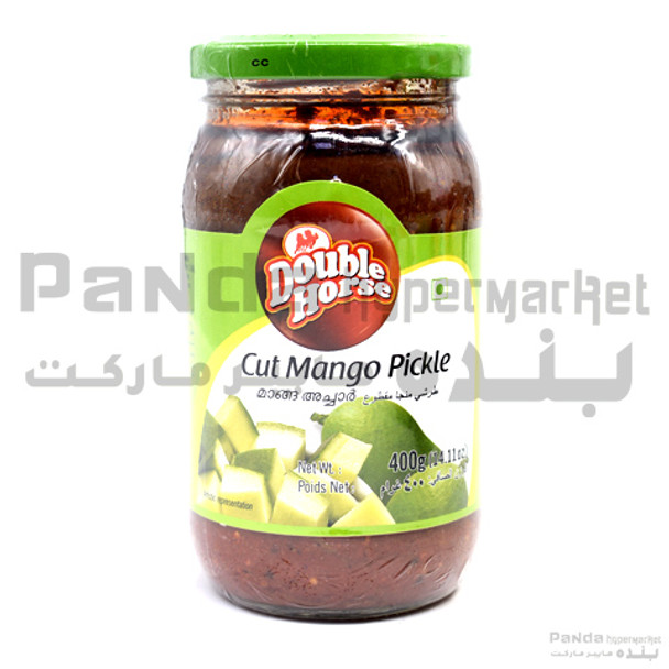 Double Horse Cut Mango Pickle 400Gm