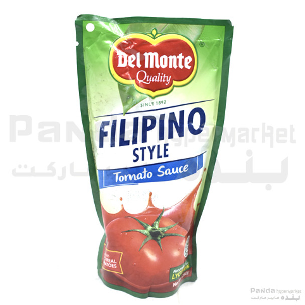 Del Monte Tomato Sauce Filipino Style Pouch-250gm