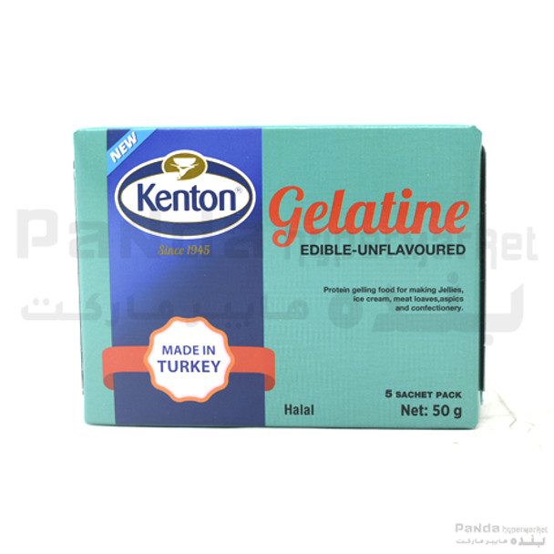 Kenton Unflavoured Gelatine 50gm