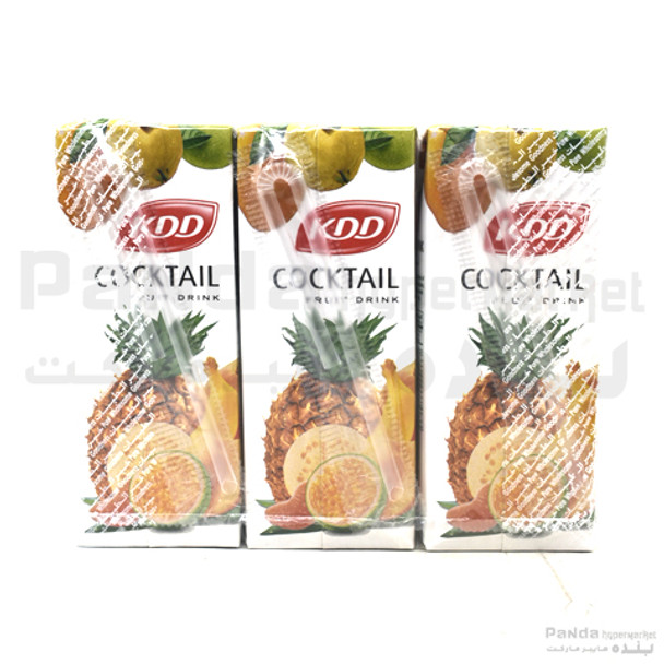 Kdd Juice Cocktail 180ml X6Pcs