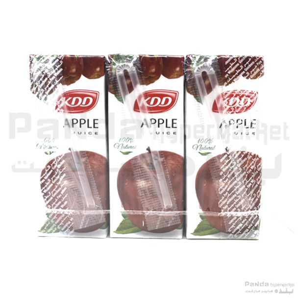 KDD Apple Juice 180ml X6Pcs