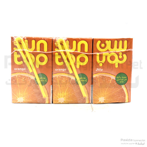 Suntop Orange Juice 250ml X 6Pcs