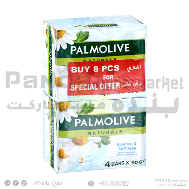 Palmolive soap cammomile&vitaminE90gX 8pc