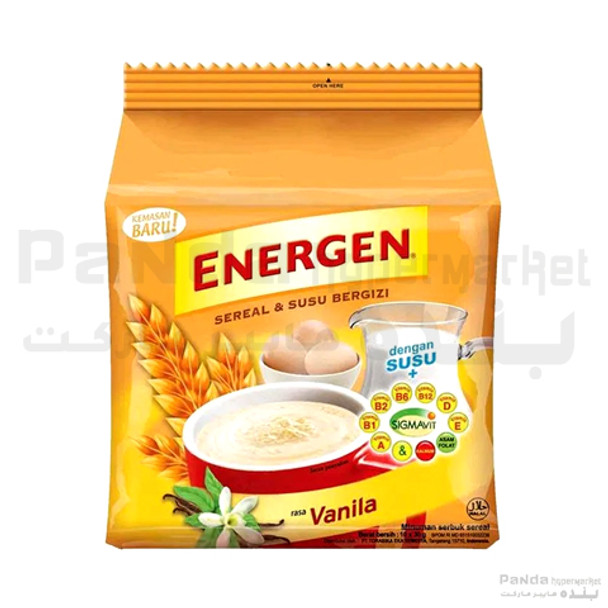 Ph Energen Cereal&Susu Nutrition Vanilla 29gmX10Pcs