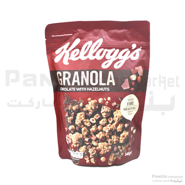 Kelloggs Granola Chocolate With Hazelnuts 340gm