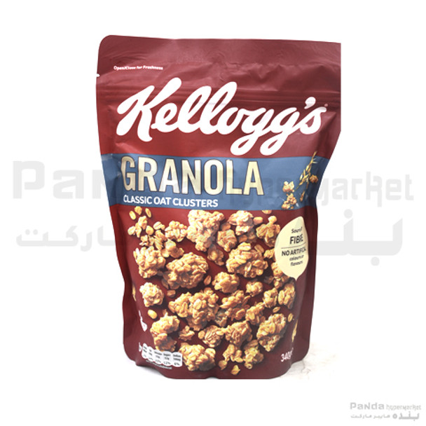 Kelloggs Granola Classic Oat Clusters340gm