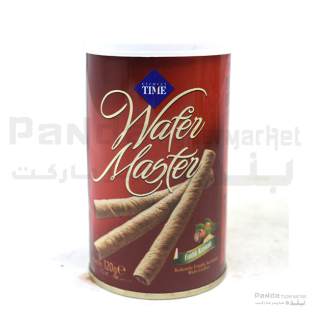 Cizmeci Time Wafer Tin Hazelnut 120gm