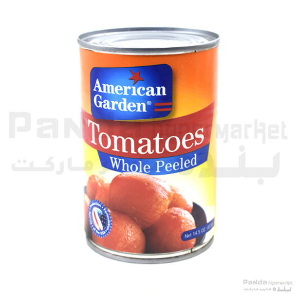 American Garden Tomatoes Whole Peeled 411gm