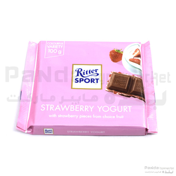 Ritter Sport Strawberry Yogurt 100gm