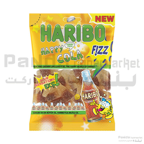 Haribo Fizz Happy Cola 160gm