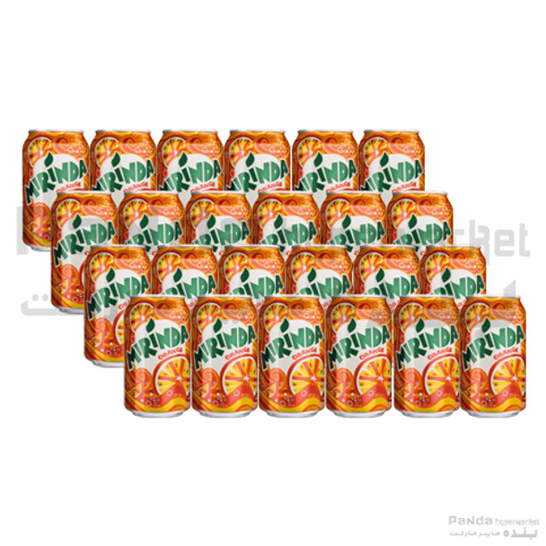 Mirinda Orange Can 330ml  X24Pcs