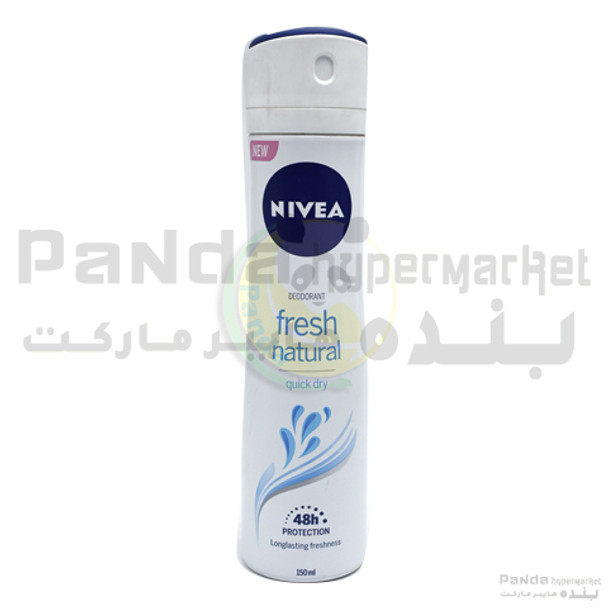 Nivea Fresh Natural Spray-Female150Ml