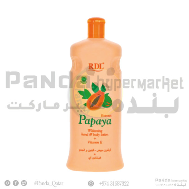 RDL Papaya Body Lotion 600ml