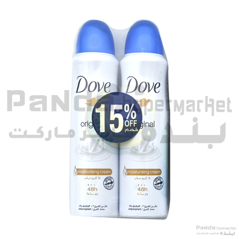 Dove Deo Aero Original 150Mlx2