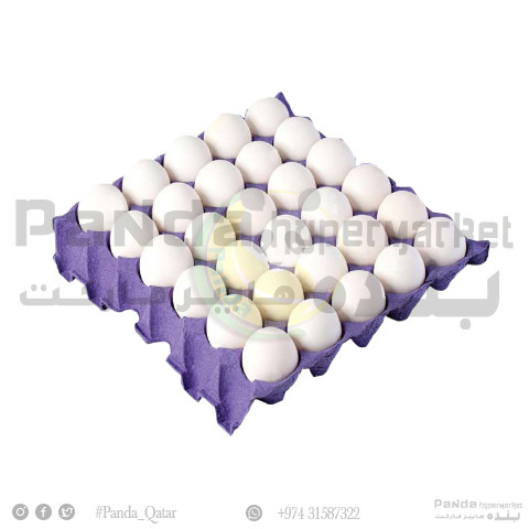 Turkey Fresh White Eggs 30pcs