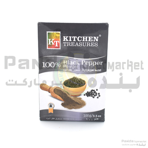 Kitchen Treasures Black Pepper Powder 100gm