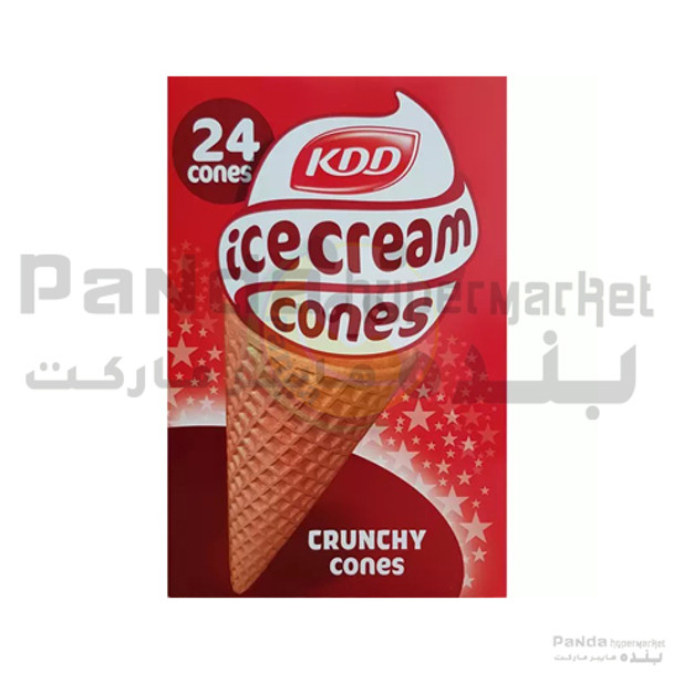 KDD Ice Cream Crunchy Sugar Cone 24Pcs