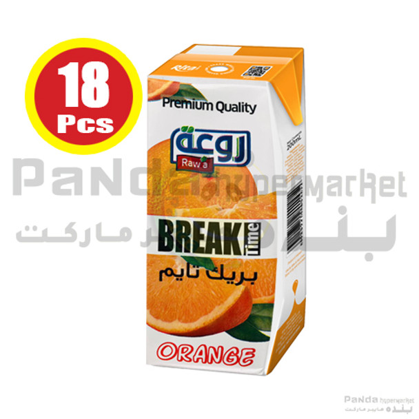 Break Time Orange Drink 200mlX18Pcs