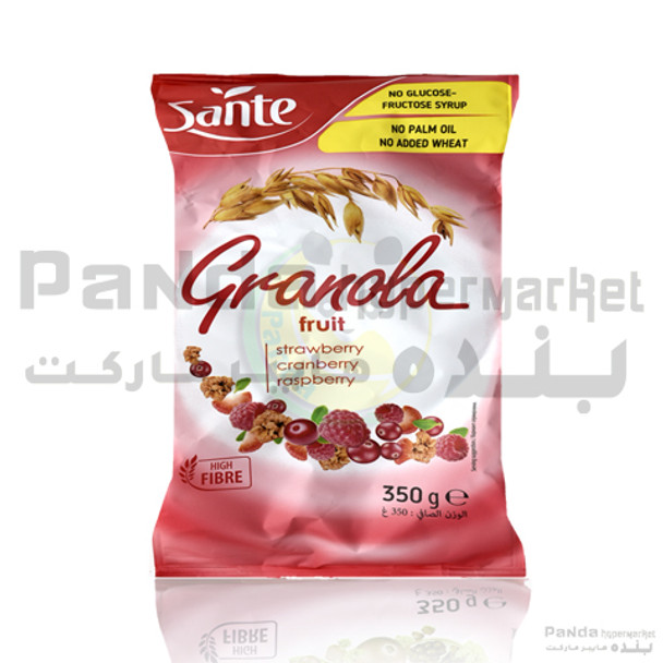 Sante Granola Fruit 350gm