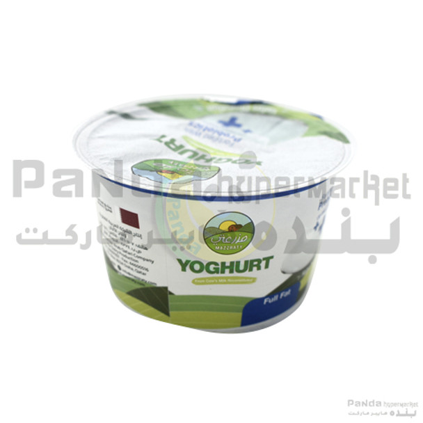 Mazzraty Full Fat  Yoghurt 170gm