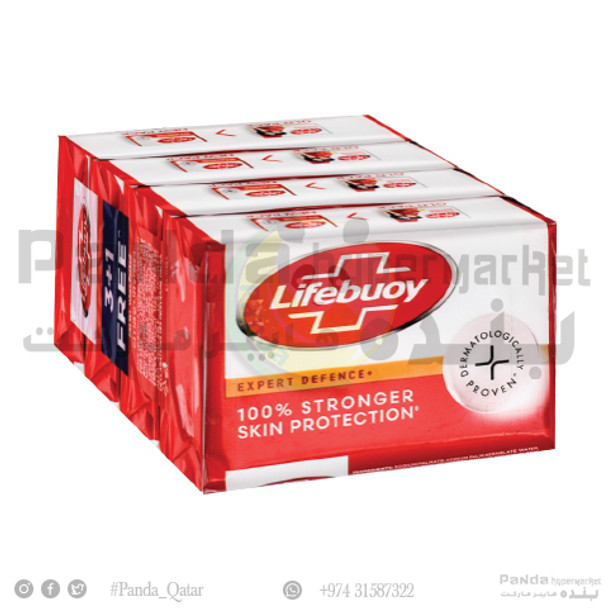 Lifebouy Soap 125gm 3+1