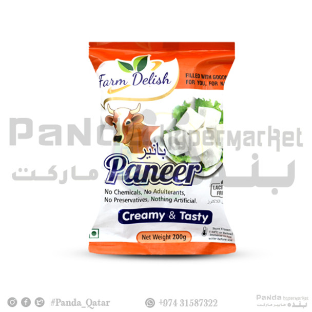 Farm Delish Organic Paneer 200gm