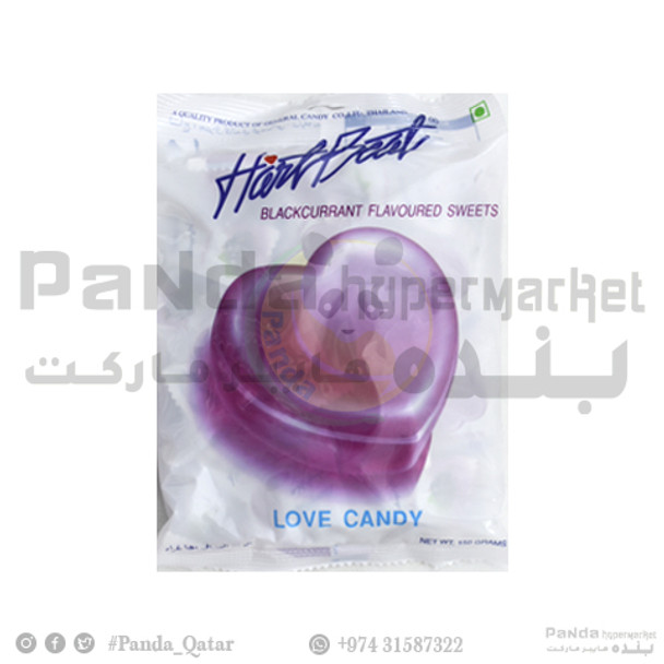 Hartbeat Candy Blackcurrant 150Gm