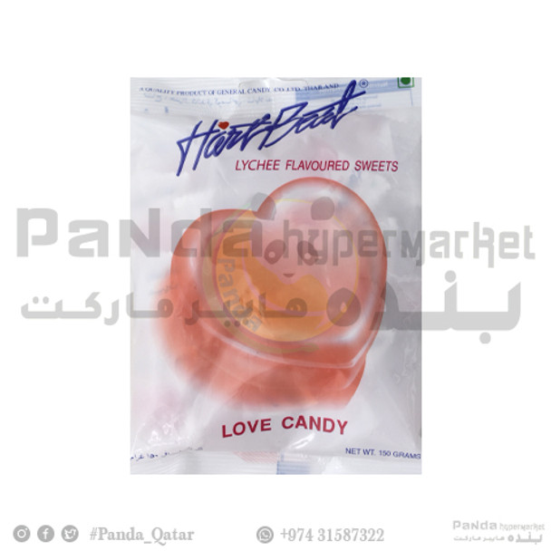 Hartbeat Candy Lychee 150Gm