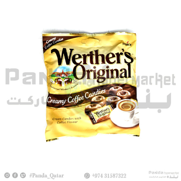 Werthers Creamy Coffee Candies chocolate 125gm