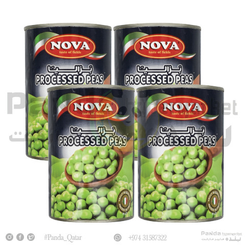 Nova Green Peas 4X400gm