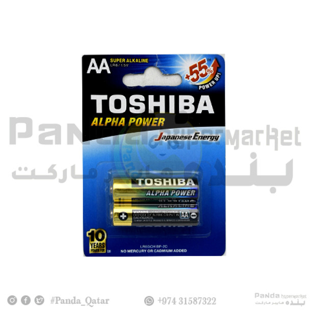 Toshiba Alpha Power LR6GCH BP 2C AA