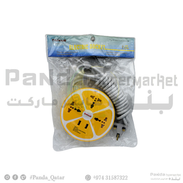 Fanar Electric Socket 3 Way Wth Usb Charging 7173(3M)