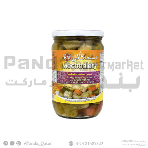 Bm Mix Vegetables Pickles Jar 600gm