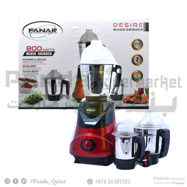 Fanar Mixer Grinder800W Desire