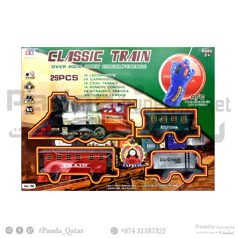 Battery operated Track Train kids toy
