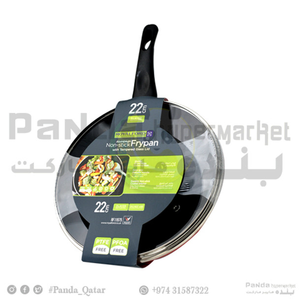 Royal FordNon Stick  Frypan With Lid 22CM RF11975