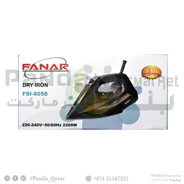 Fanar Steam Iron 2200W FSI8058