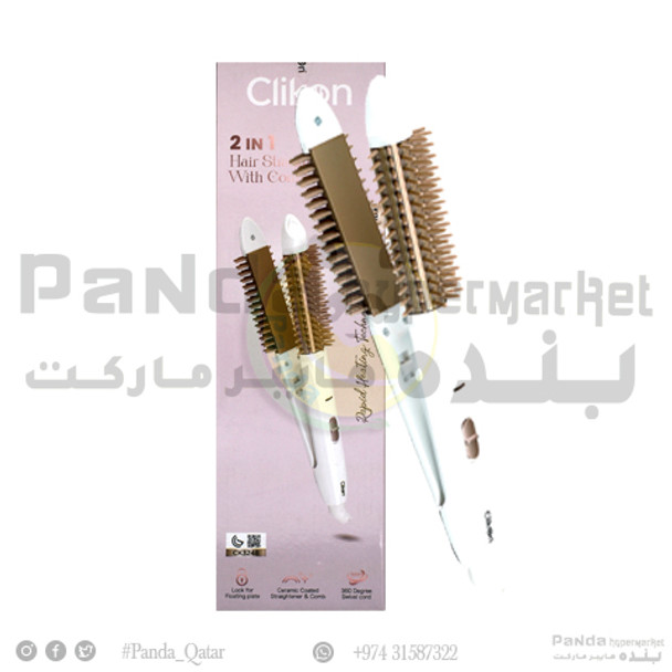 Clickon Hair Straightener Comb 35W CK3248